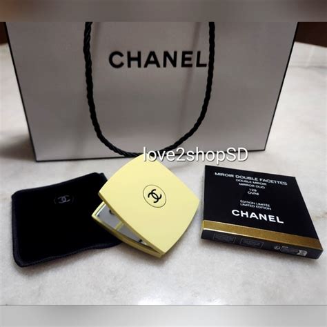 yellow chanel mirror|Chanel miroir mirror duo.